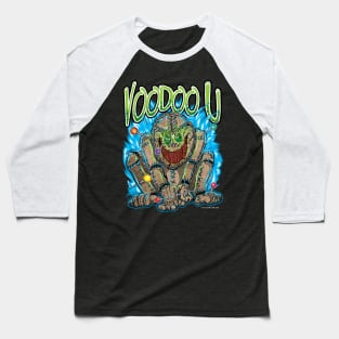 VooDoo U Voodoo Doll Cartoon Baseball T-Shirt